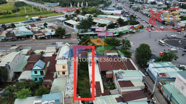 Bán lô đất mặt tiền đường Bùi Văn Hoà Phước Tân Biên Hòa Đồng Nai 288m2 giá 3,8 tỷ
