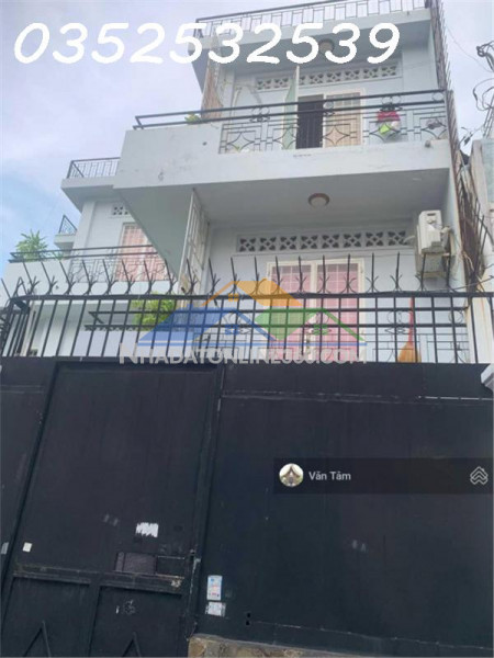 Bán nhà mặt tiền hẻm 872/ quang trung (4x18m) trệt 3 lầu 4pn giá...