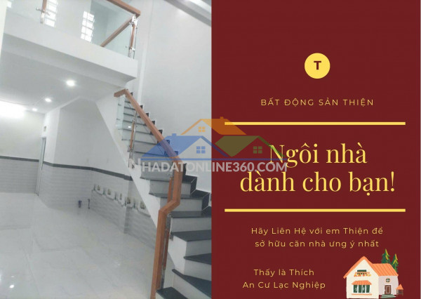 Nhà 1 trệt 1 lửng - vị trí vàng hiệp thành - chỉ 2.8 tỷ - sổ hồng riêng - công chứng ngay