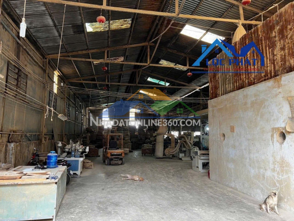 Cho thuê xưởng biên Hòa 2000 m2 và toàn bộ máy móc làm gỗ, 60 triệu/tháng