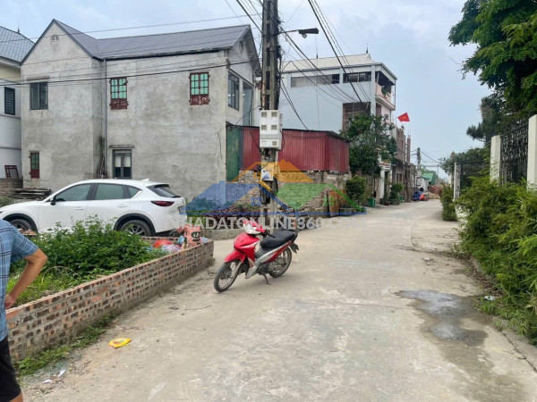 Bán đất thuận thành, bắc ninh. 85m2 * mt 6m * 2,2 tỷ. lô góc, ô tô tránh.