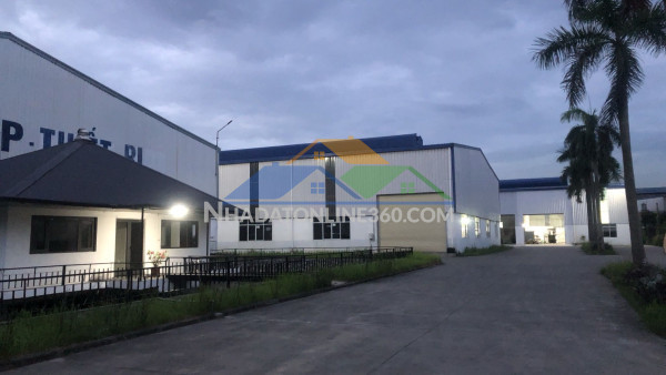 Kho, xưởng cho thuê tại kcn đồng văn, hà nam. dt 4800. giá chỉ 55 nghìn/m2