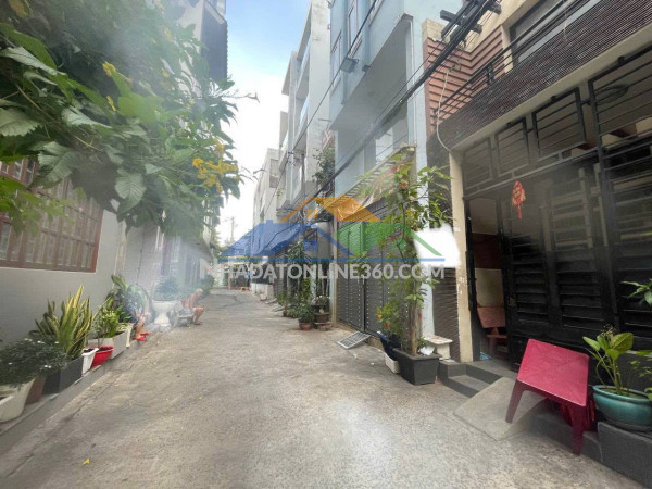 Bán nhà 57m² hẻm xe hơi 6m, 4pn, huỳnh thiện lộc, tân phú, 5.5 tỷ