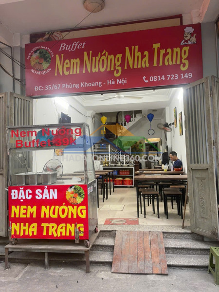 Cần sang nhượng gấp mbkd nem nướng nha trang tại hà nội