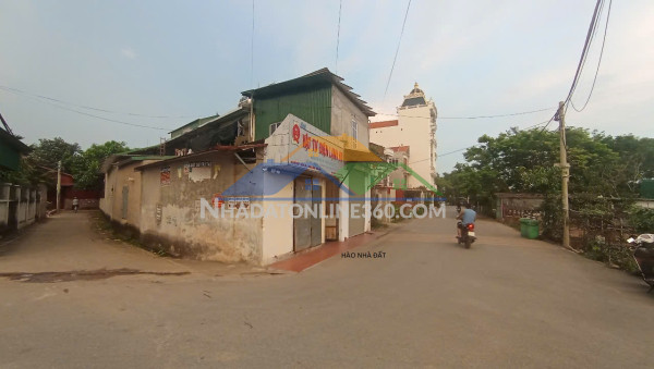 Bán đất ninh xá, thuận thành. 150m2 * mt 4,5m * 2,5 tỷ. lô góc, full thổ cư.