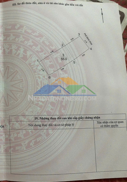 Bán căn nhà tam trinh xây mới 2 tầng 2 phòng ngủ giá 2.68 tỷ nhà chưa sổ