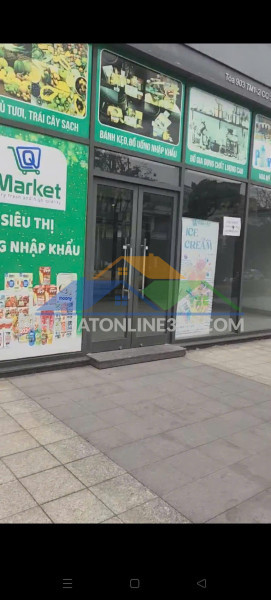 Bán nhanh  shop đế thương mai chung cư starlake tây hồ tây h9 starlake, bắc từ liêm, hà nội. giá chỉ 10.8 tỷ.  hợp đồng thuê với winmark giá thuê 33 triệu