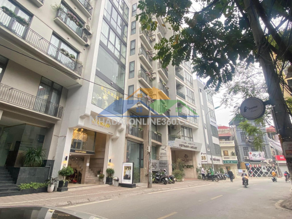 ???? tòa apartment mặt phố linh lang,  97m2 9 tầng, 17 phòng, chỉ 61 tỷ ????