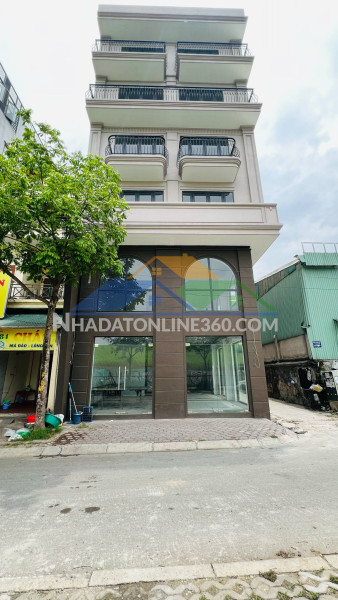 Tòa nhà lô góc ngọc thụy, 90m x 8tầng, mặt tiền 7.5m, vỉa hè, ôtô tránh, kinh doanh đắc địa