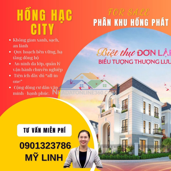 Bán shophouse trung tâm hồng hạc city  6x20 (120m2) 5 tầng - 17.8 tỷ  - phú mỹ hưng 2 ở bắc ninh