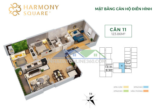 Bán gấp căn hộ cao cấp dự án harmony square - vị trí vàng trung tâm quận thanh xuân Bán gấp căn hộ cao cấp dự án harmony square - vị trí vàng trung tâm quận thanh xuân
