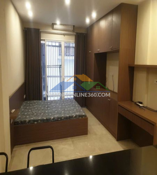 Cho thuê căn hộ studio đẹp - xã đàn, đống đa - full đồ - có ban công