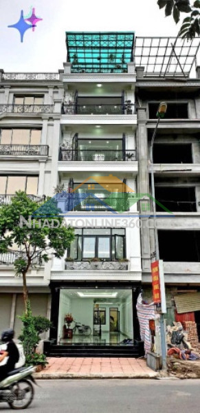 Siêu phẩm lâm hạ- long biên , nhà mới 46m2, , 7 tầng , thang  máy, ngõ to  như phố ,ô tô tránh