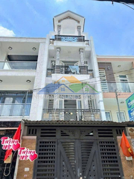 Nhà 3 tầng- đường nhựa 10 mét- nối dài nguyễn văn luông - phú định - quận 8 ( 4 x 14 ) 57m2 , nhỉnh 5.tỷ thương lượng
