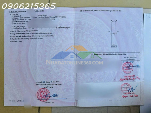 Tôi cần bán lô đất 136m2, văn sơn, hoàng văn thụ, ngõ thông, ô tô