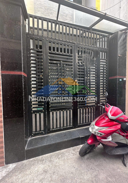 Nhà đẹp 1 lầu hẻm xe hơi 154 âu dương lân p3q8
