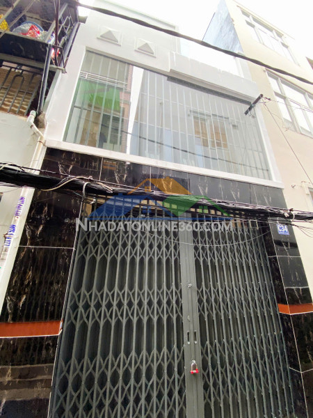 Bán nhà 4 tầng btct 30m2, cư xá phú lâmb, q6 số  hoàn công đủ.