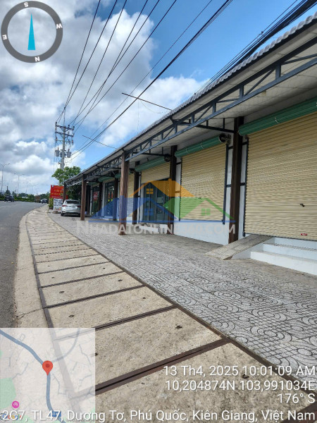 Bán mt tỉnh lộ 47, dương tơ, pq, mặt tiền lớn 70m, siêu đẹp
