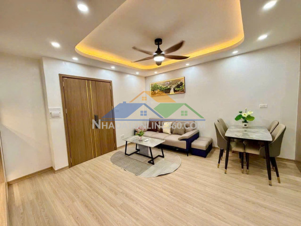 Bán căn hộ chung cư rice city linh đàm 58m2, sổ đỏ, full nội thất mới, 4.2x tỷ