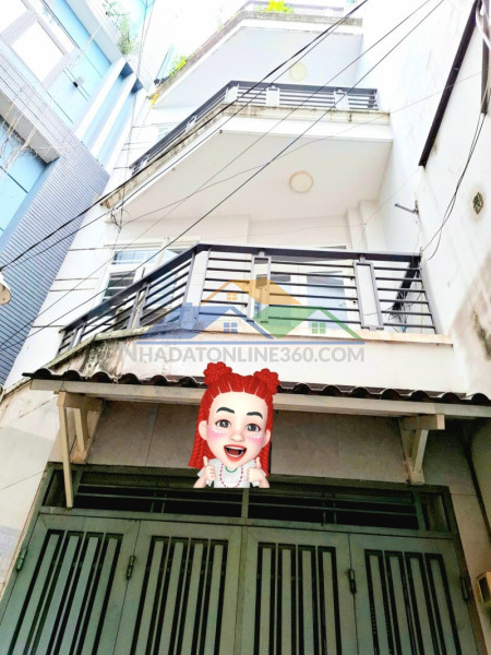 Nhà đẹp 3 tầng, llq gần bảy hiền, dtxd vuông(4*15) 3pn, hxh cách 20m!