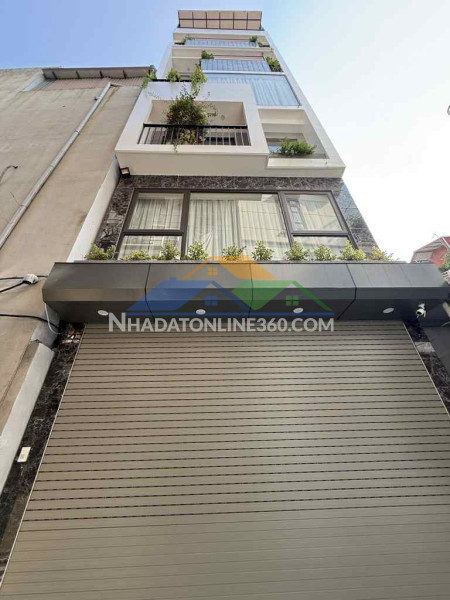 Siêu phẩm long biên, 45m x 7 tầng, thang máy, gara 7 chỗ, full nội thất
