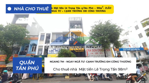Cho thuê nhà mặt tiền cạnh aeon 168m²- ngang 8m - khu dịch vụ sầm uất
