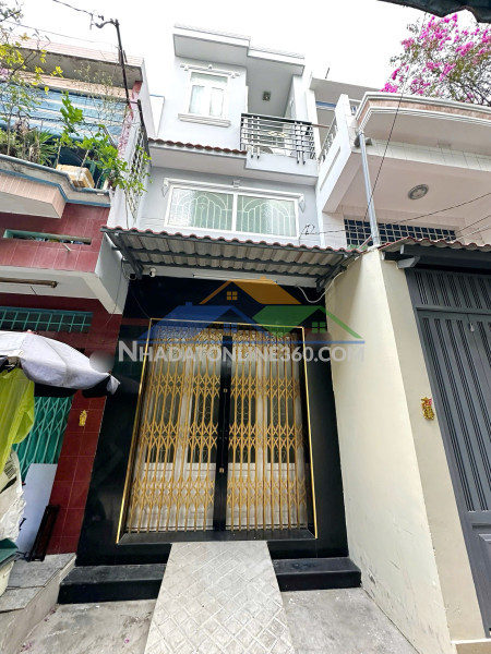 Nhà mới 3 mặt hẻm, nở hậu đường phạm thế hiển p5q8. giá 4,45 tỷ tl