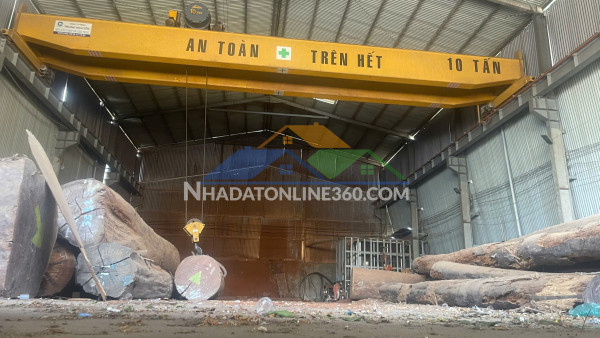 Cho thuê xưởng 400m2 cẩu trục 10 tấn TP Biên Hòa, Đồng Nai 20tr
