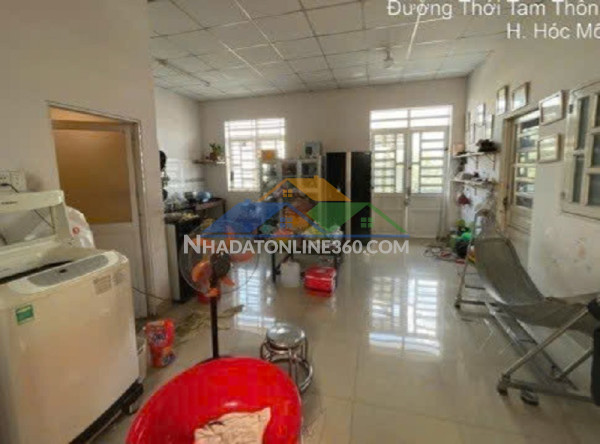 Với 34tr/m2, sở hữu nhà mặt tiền kd thới tam thôn 9, hóc môn, 332m2, 2 tầng, ngang 10m