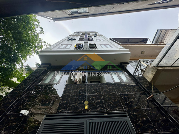 (tin thật 100%) bán tòa vp lô góc xây mới 267m2 x 10t tại mặt phố trung liệt - dòng tiền 4,8 tỷ/năm