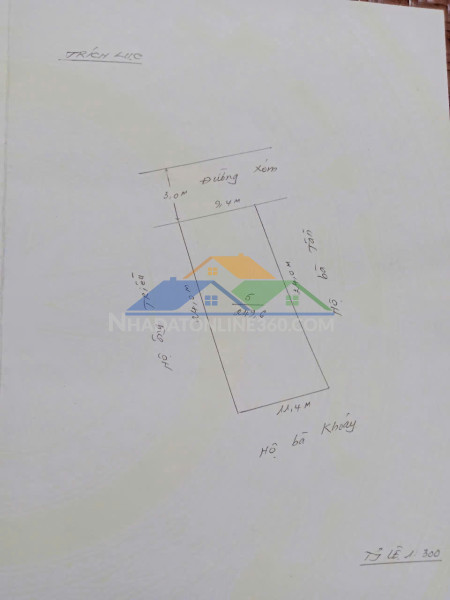 Chính chủ cần bán đất tặng nhà tại thị trấn giồng trôm - h. giồng trôm - bến tre.