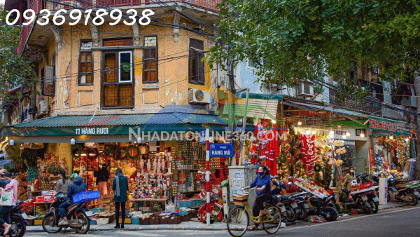Chỉ 63 tỷ-mặt phố hàng mã, hoàn kiếm, hn-100m2, mặt tiền siêu khủng 15m-lô góc-pháp lý chuẩn