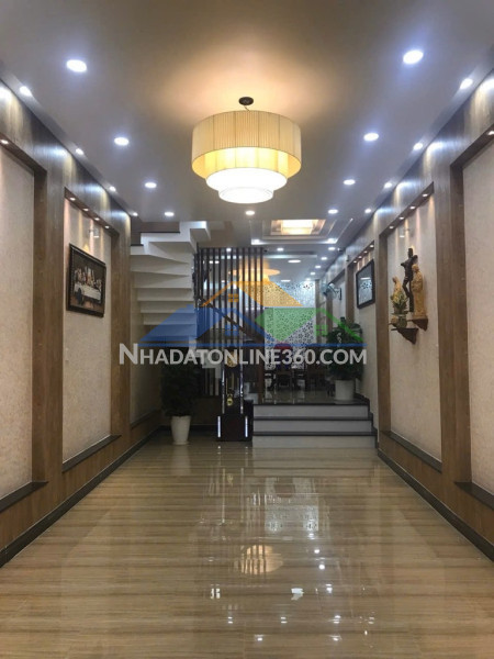 Bán chdv mt thốngnhất, gòvấp, 80m, 5tầng 10tỷ7 - t.nhập 30tr/th ổnđịnh