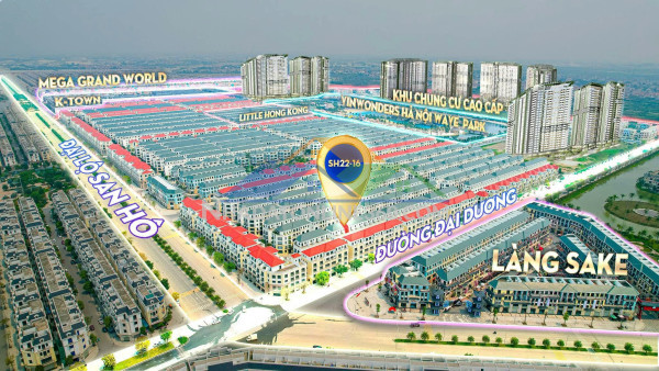San hô sh22-16 đầu tư hợp lý gần 13 tòa chung cư - công viên biển 4 mùa