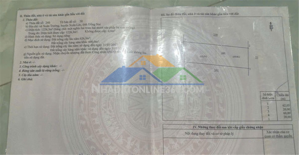 Cần bán đất chính chủ - mặt tiền quốc lộ 54 - phường đông thành, tx bình minh (cũ), tỉnh vĩnh long