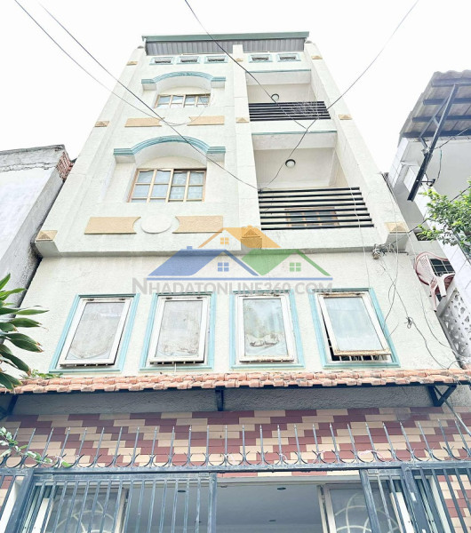 Bán nhà hẻm 4m cao thắng, p17, phú nhuận, 42m2, 5 tầng, 6 phòng cho thuê.
