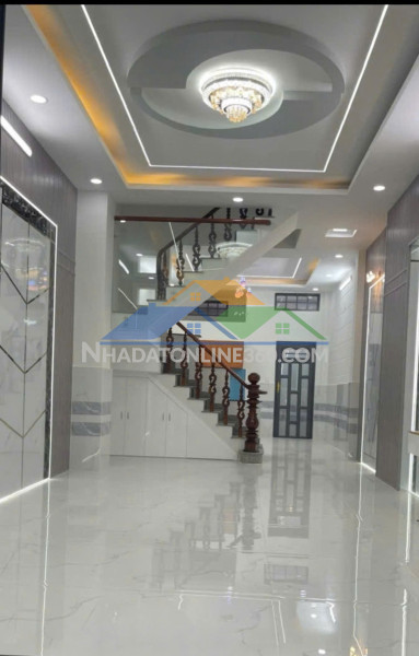 Nhà mới 3 tầng – mặt tiền kinh doanh trần thị cờ – thới an, q12 – giáp gò vấp