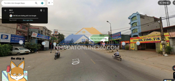 Bán đất 80m2 xuân canh đông anh - mặt đường ql3
