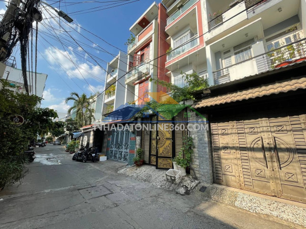 Bán nhà 80m2 (4 x 20)m - 3 tấm - khu tân quý - quận tân phú