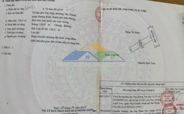 ???? lô đất hiếm ngay trung tâm quý kim – đồ sơn – giá chỉ 5xx triệu