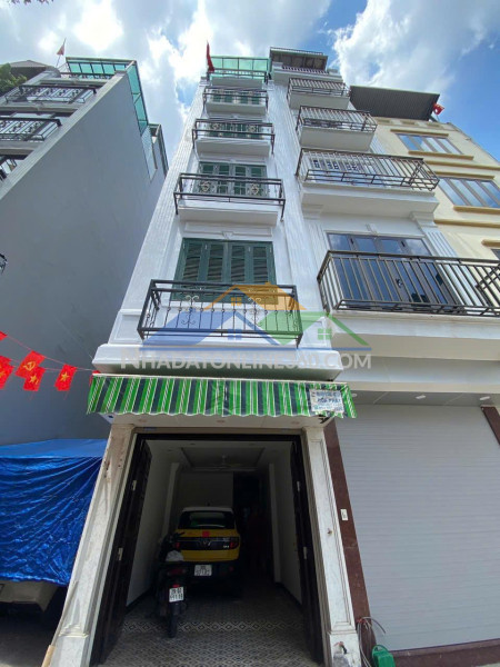 Bán nhà 32m2,  6 tầng, thang máy, ô tô trong nhà, ngọc thụy, long biên