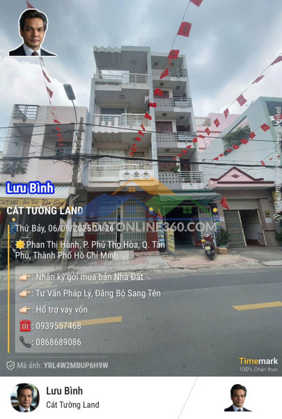 Bán nhà 4.5 tấm – mt phan thị hành, phú thọ hòa, tân phú – chỉ 9.3 tỷ