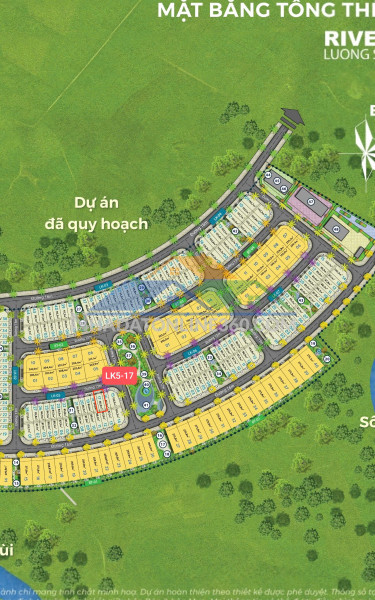 Đỉnh cao vị trí – lô liền kề cạnh công viên trung tâm riverview lương sơn

 – lk5-17