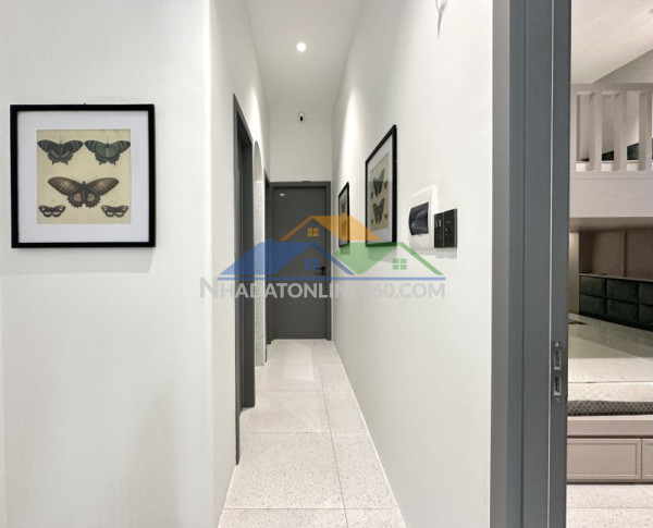 Bán nhà bình thạnh hxh 70m2 3 tầng ngang 5.3m 4 pn đẹp lung linh lam sơn 9.86 tỷ.