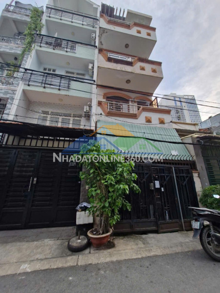 Ngay chợ bình chiểu - bình thạnh - 4 tầng btct - 6pn lớn - cho thuê 30tr/th - bán 4.99 tỷ - tl - cực hiếm