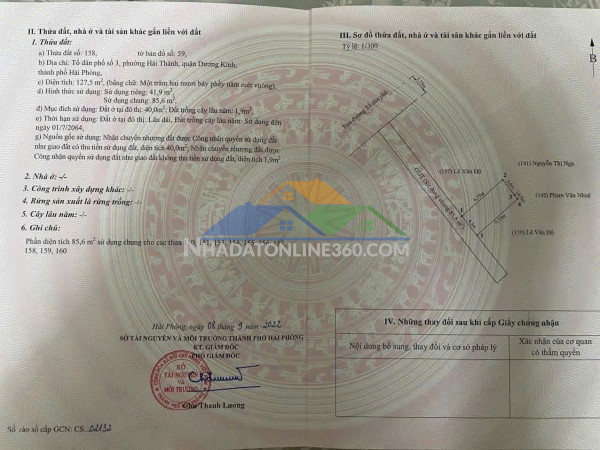 Lô đất hải thành 2 – tuyến công viên đẹp – giá chỉ 1.0xx triệu  sổ đỏ cầm tay  zalo 0567 222 555