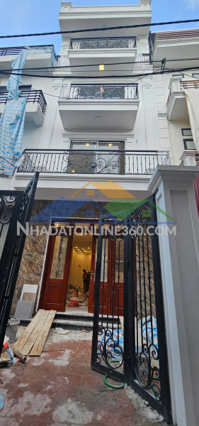 Bán nhà phúc lợi 72m2 xây mới 4 tầng – ở ngay – 4 ngủ- sân riêng để 5 xe máy