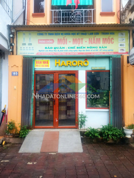 Bán nhà mặt phố - quốc lộ 1a, đường quang trung, phường hạc thành, thanh hoá