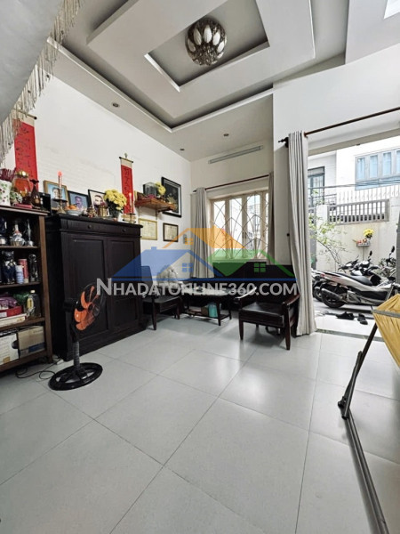 Bán nhà phú nhuận hxh 80m2 3 tầng ngang gần 5m 4 pn hẻm thông kd hoàng hoa thám gấp bán 8.8 tỷ.