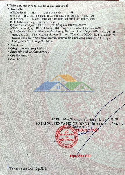 Mt đường nhựa bên hông trường cấp 2 tóc tiên.
